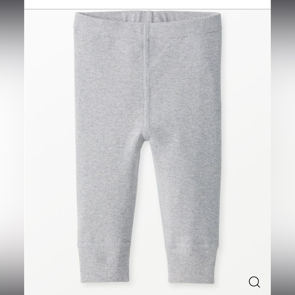Hanna Andersson Light Gray Kids Leggings